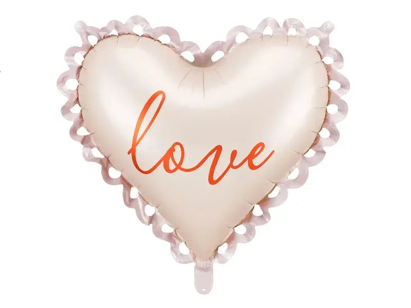 Foil Balloon Heart, 50x47cm, mix Partydeco
