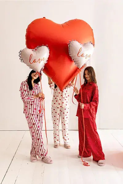 Foil Balloon Heart, 50x47cm, mix Partydeco