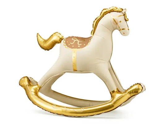Foil Balloon Rocking Horse, 118x104 cm, mix Partydeco