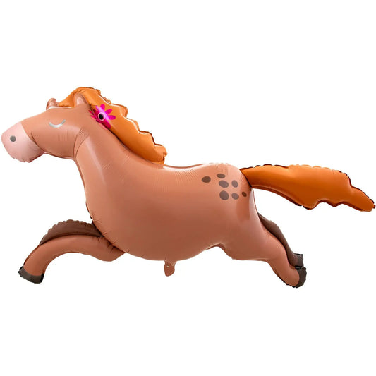 Foil Balloon - Shape - Horse - 124 x 85 cm Partydeco