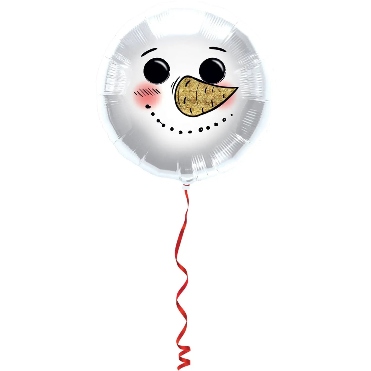 Foil Balloon Snowman - 45cm Folat