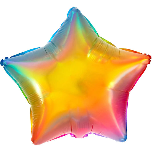 Foil Balloon Star-shaped Yummy Gummy Rainbow - 48 cm Folat