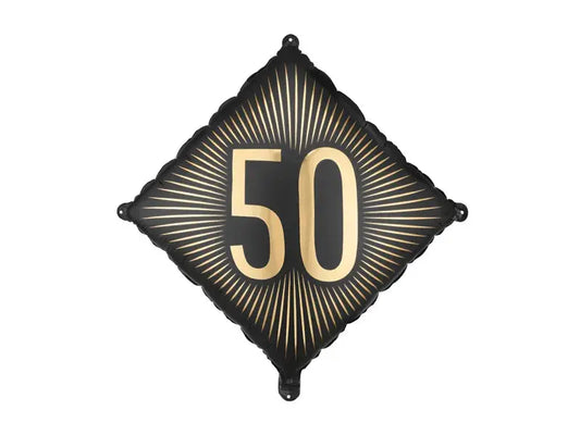 Foil Balloon ''50'' Partydeco