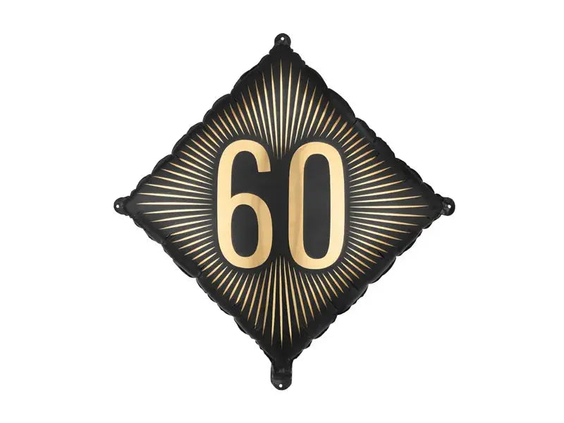 Foil Balloon ''60'' Partydeco