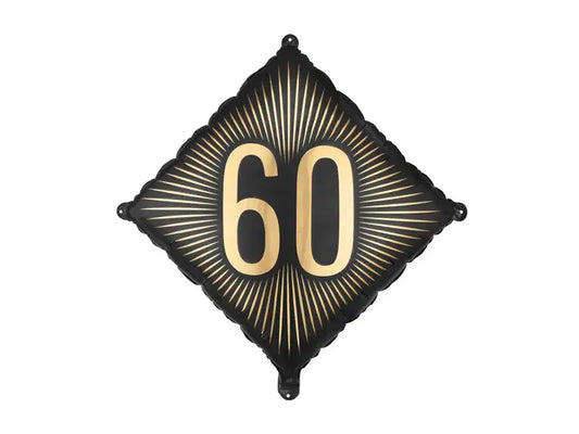 Foil Balloon ''60'' Partydeco