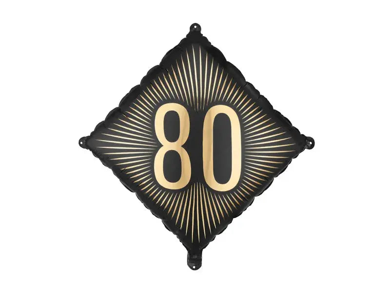 Foil Balloon ''80'' Partydeco