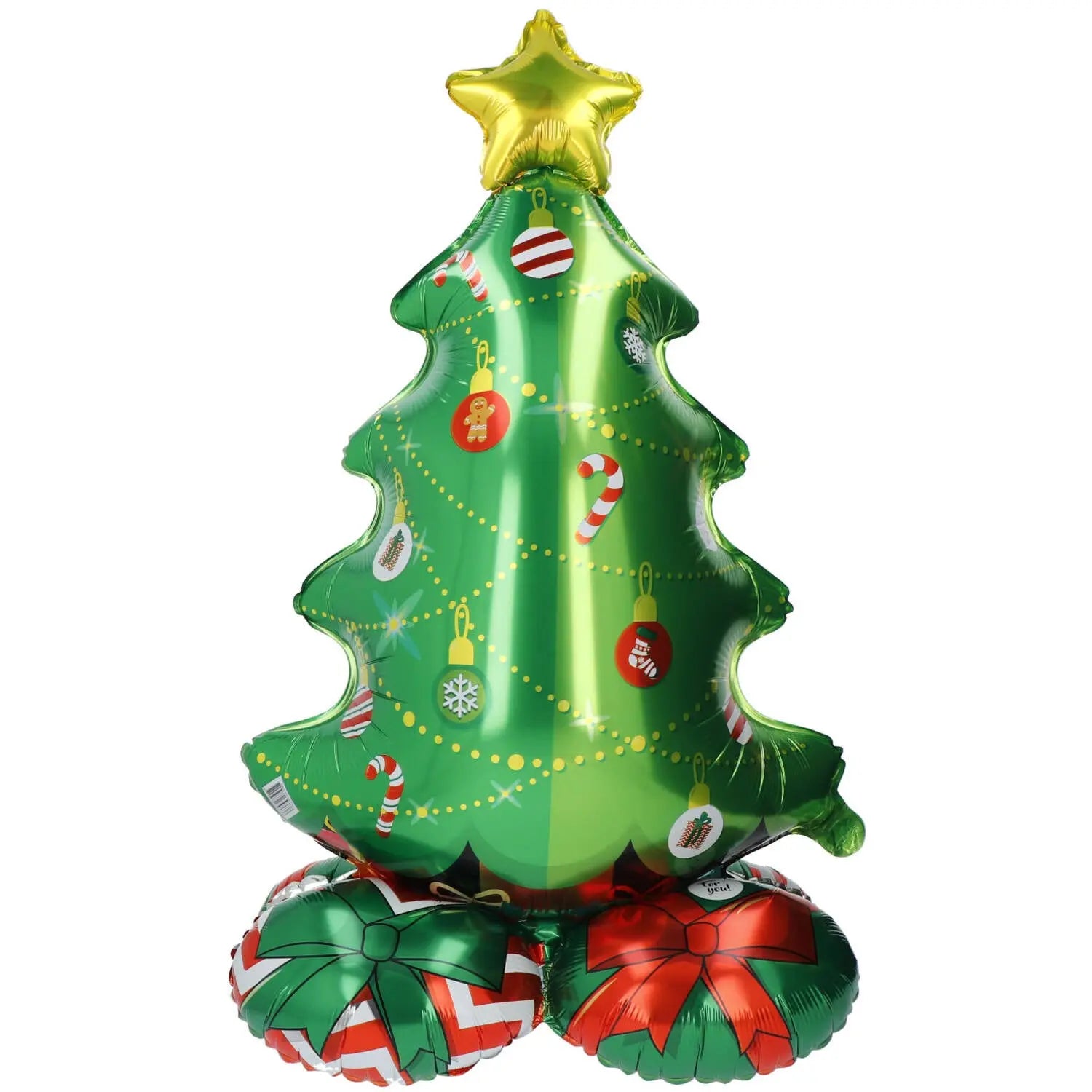 Foil Balloon with Base Christmas Tree - 81 cm Folat