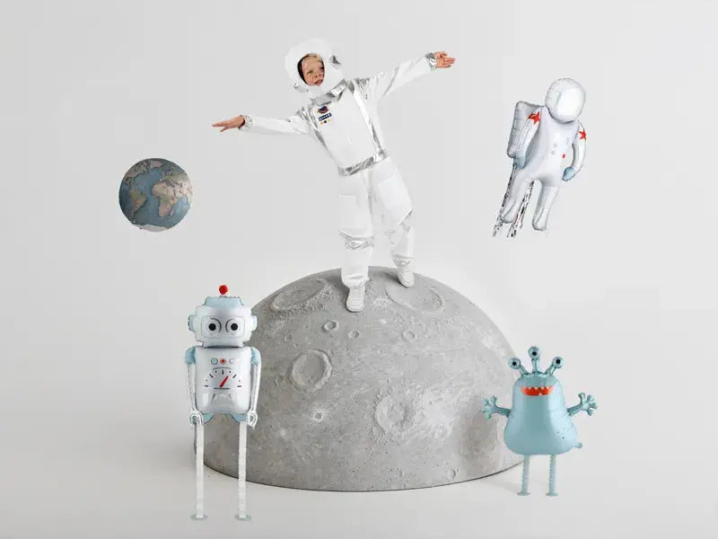 Foil balloon Astronaut, 45x81 cm, mix Partydeco