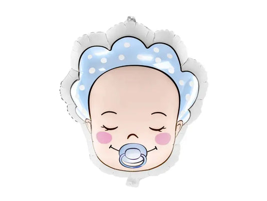 Foil balloon Baby - Boy, 40x45cm, mix Partydeco