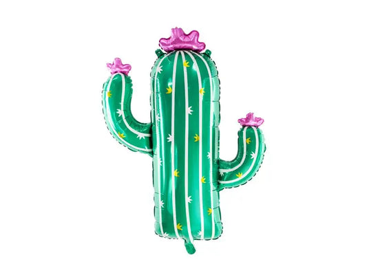 Foil balloon Cactus, 60x82cm, mix Partydeco