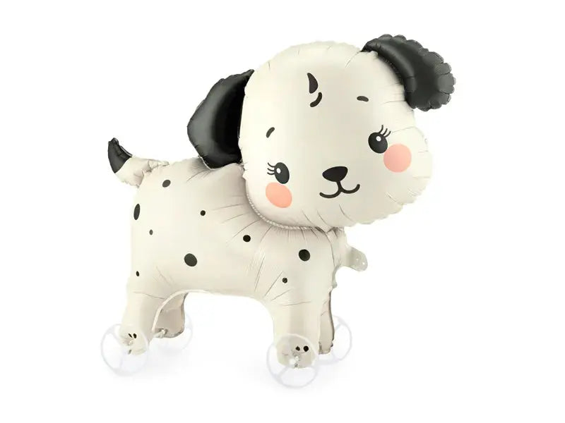 Foil balloon Dog on wheels, 70x59 cm, mix Partydeco