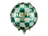 Foil balloon Happy Birthday balls, 35x35 cm, mix Partydeco