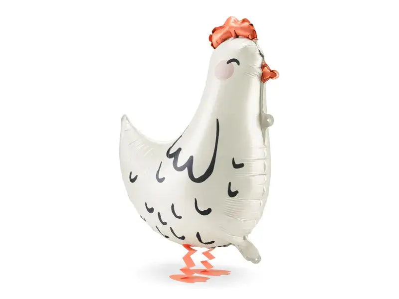 Foil balloon Hen, 48x60 cm, mix Partydeco