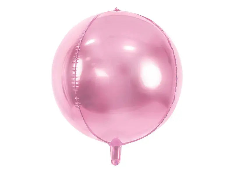 Foil balloon Kula, 40cm, light pink Partydeco
