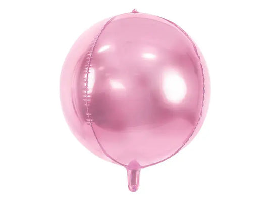 Foil balloon Kula, 40cm, light pink Partydeco