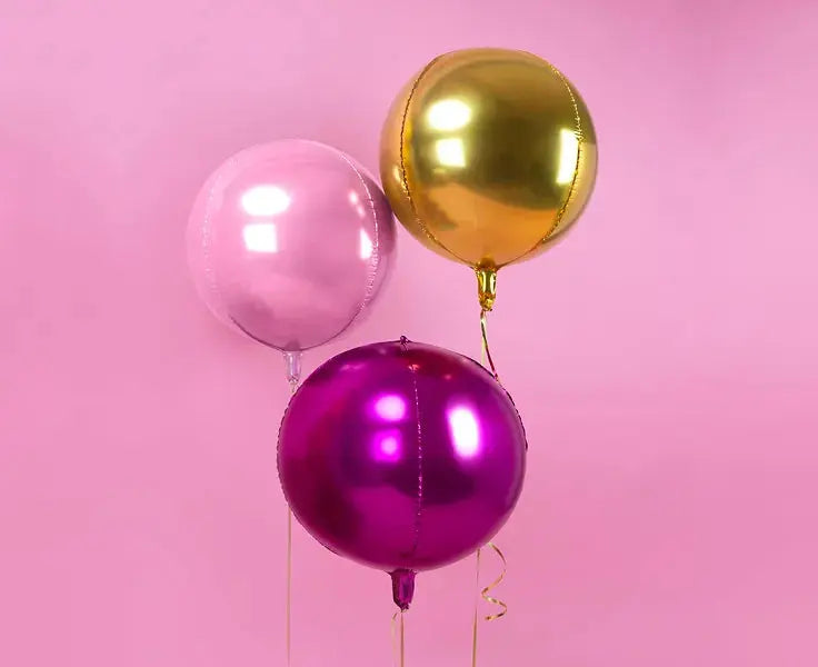Foil balloon Kula, 40cm, light pink Partydeco