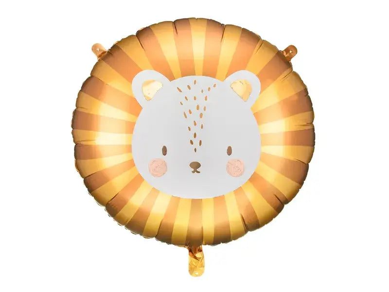Foil balloon Lion, 70x67 cm, mix Partydeco