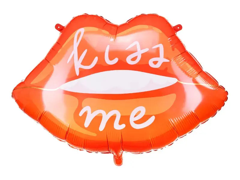 Foil balloon Lips, 86.5x65 cm, mix Partydeco