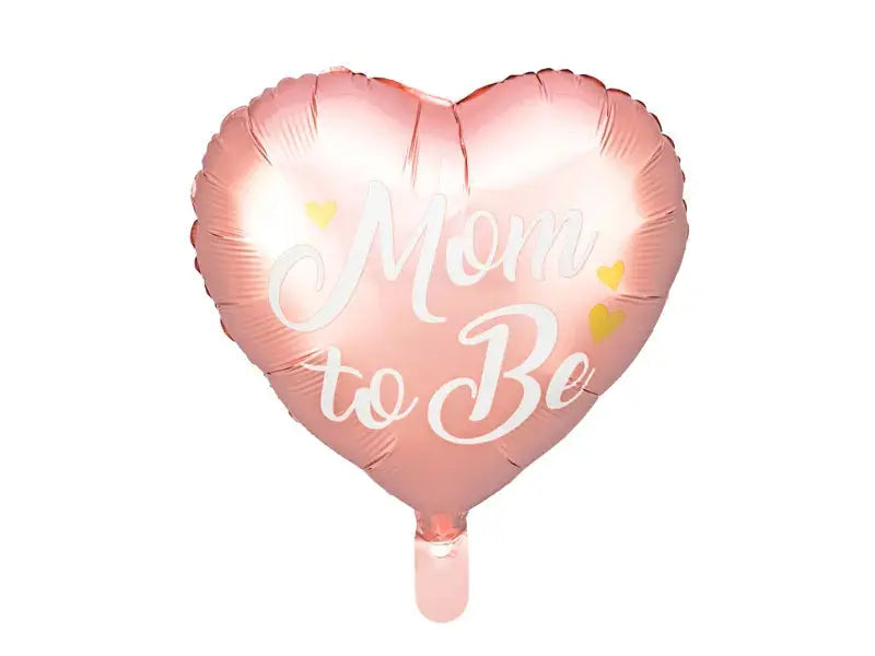 Foil balloon Mom to Be, 35cm, pink Partydeco