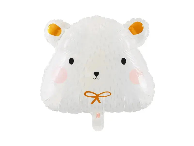 Foil balloon Polar bear, 51x45cm, mix Partydeco