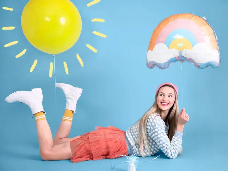 Foil balloon Rainbow Partydeco