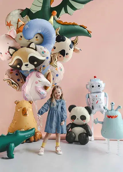 Foil balloon Robot Partydeco