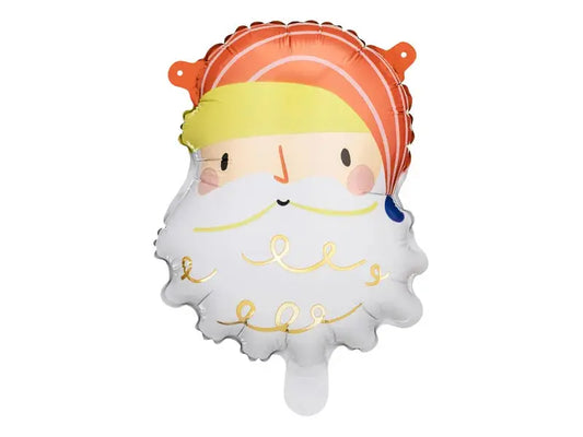 Foil balloon Santa, 26x31 cm mix Partydeco