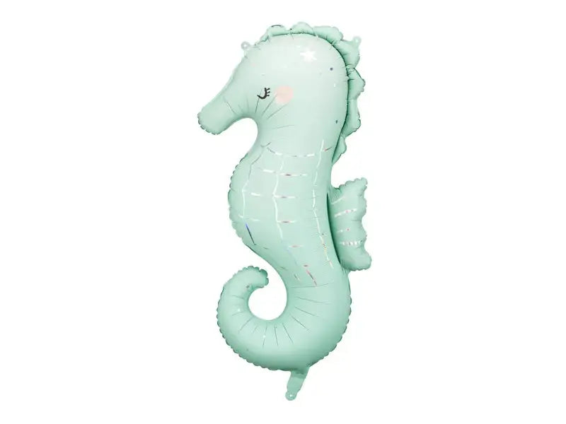 Foil balloon Seahorse, 47x98 cm, mix Partydeco