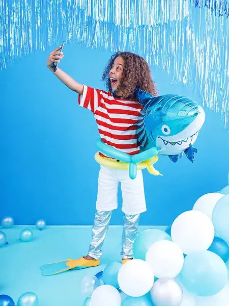 Foil balloon Shark Partydeco