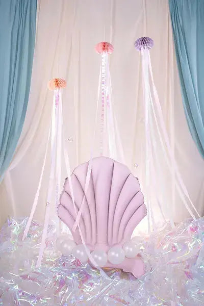 Foil balloon Shell, 96x80 cm, mix Partydeco