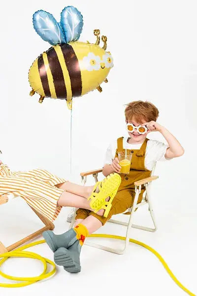 Foil balloon Spinning top, 63.5x72 cm, mix Partydeco