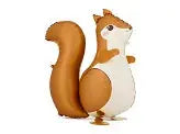 Foil balloon Squirrel, 51x59 cm, mix Partydeco