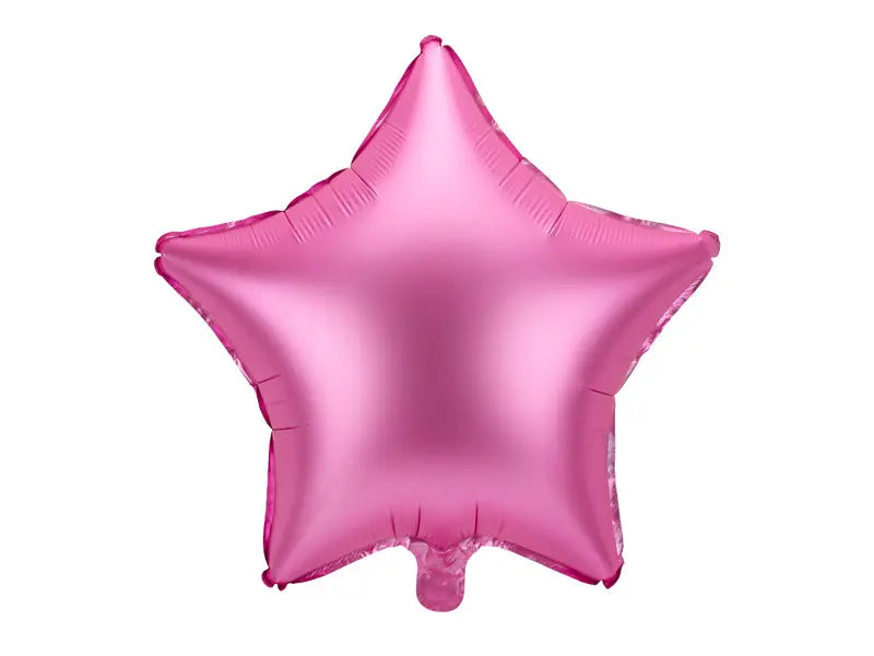 Foil balloon Star, 48cm, Pink Partydeco