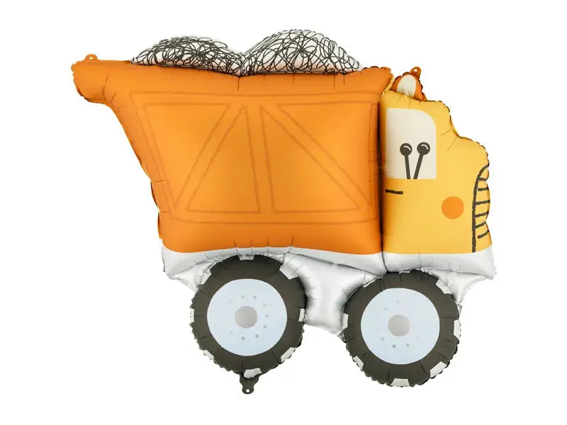 Foil balloon Truck, 87x69 cm, mix Partydeco