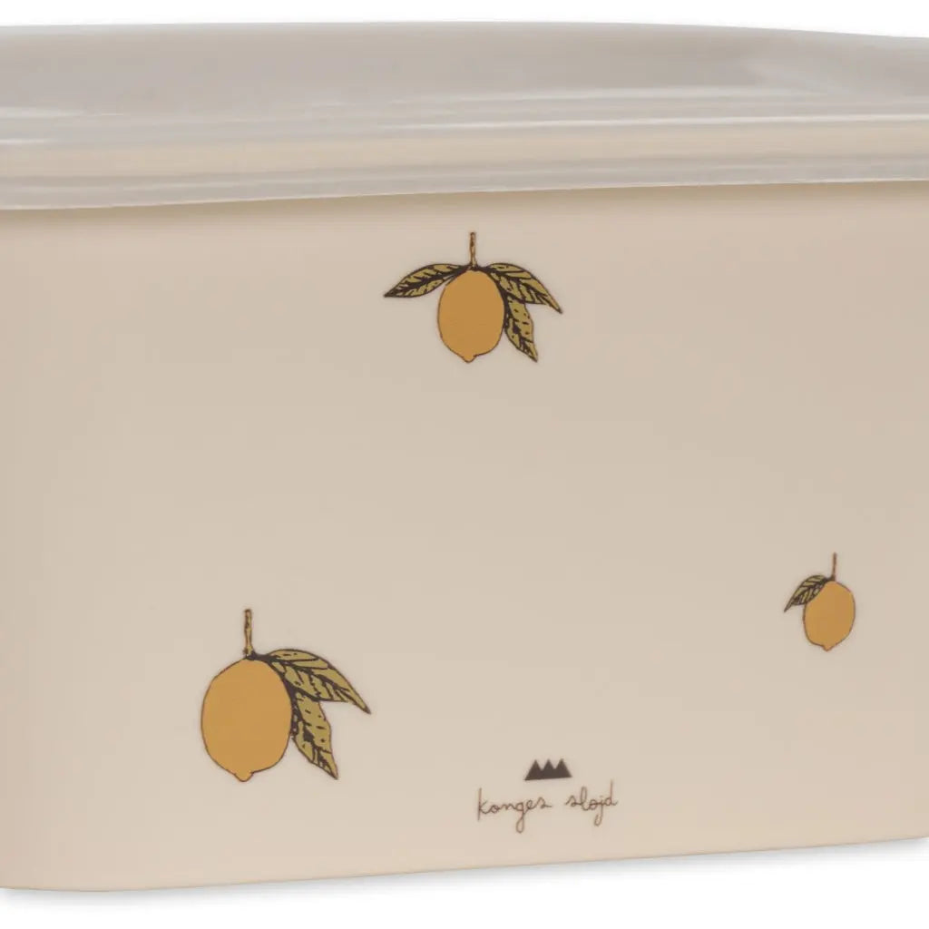 Food Container Set - Lemon Konges Slojd