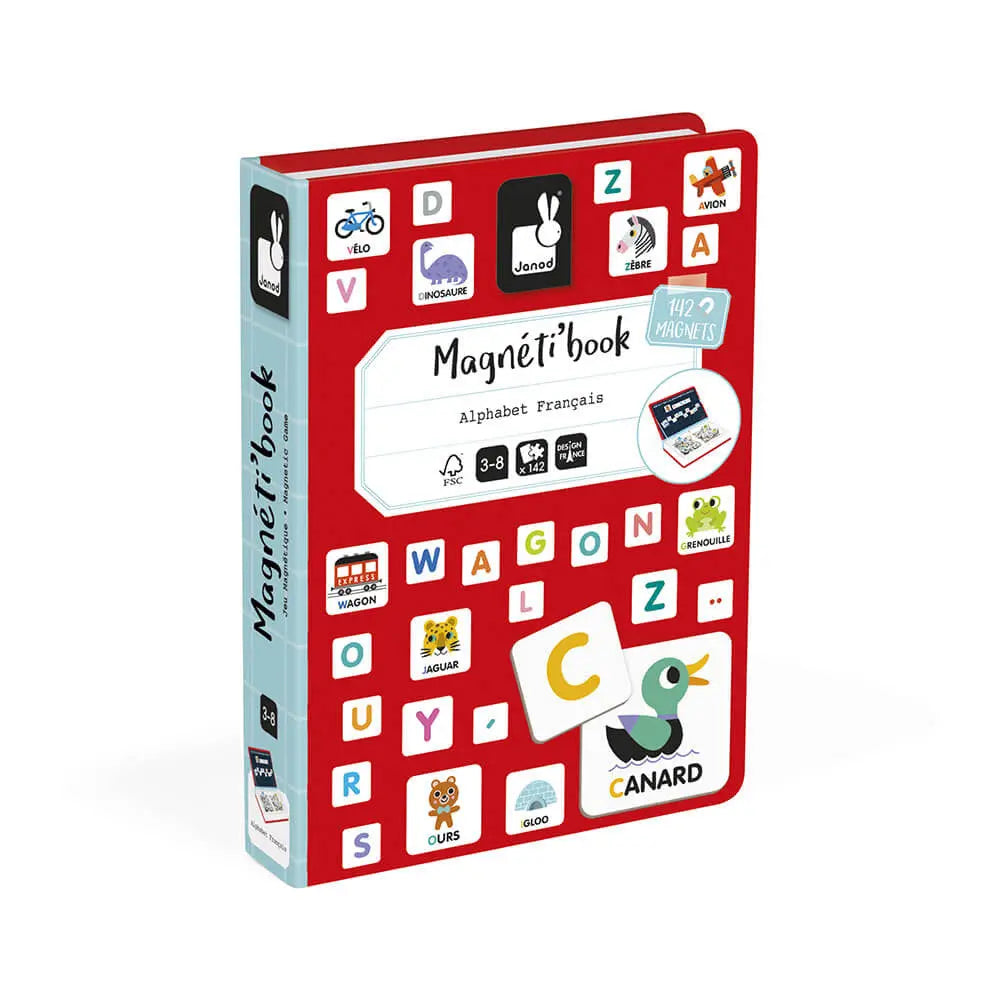 French Alphabet Magneti'Book - In French" Janod
