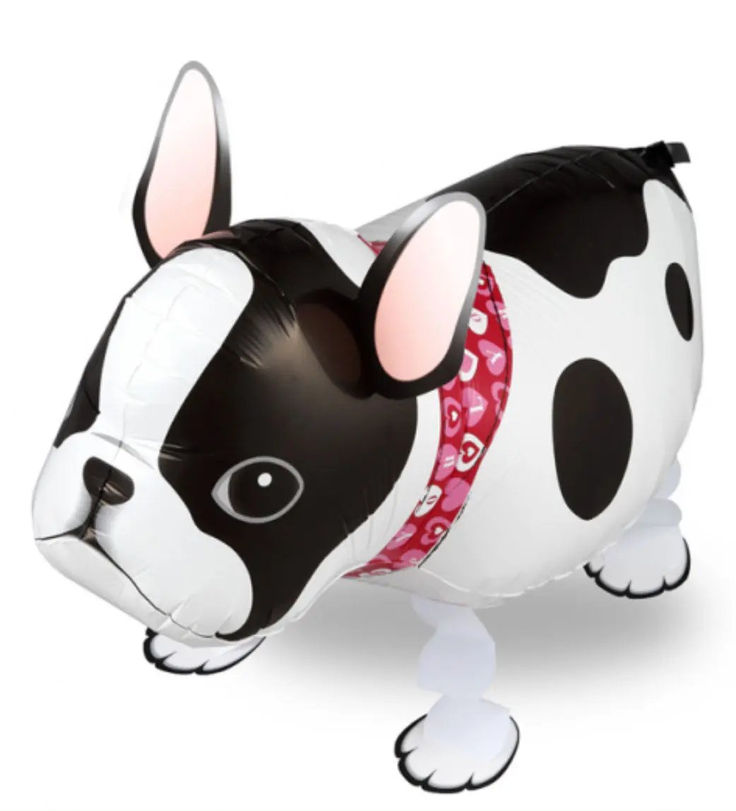 French Barb Bulldog Walking Balloon Balloons World Store