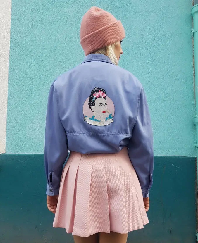 Frida Kahlo Iron-On Patch Size Xl MALICIEUSE