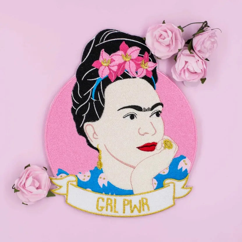 Frida Kahlo Iron-On Patch Size Xl MALICIEUSE