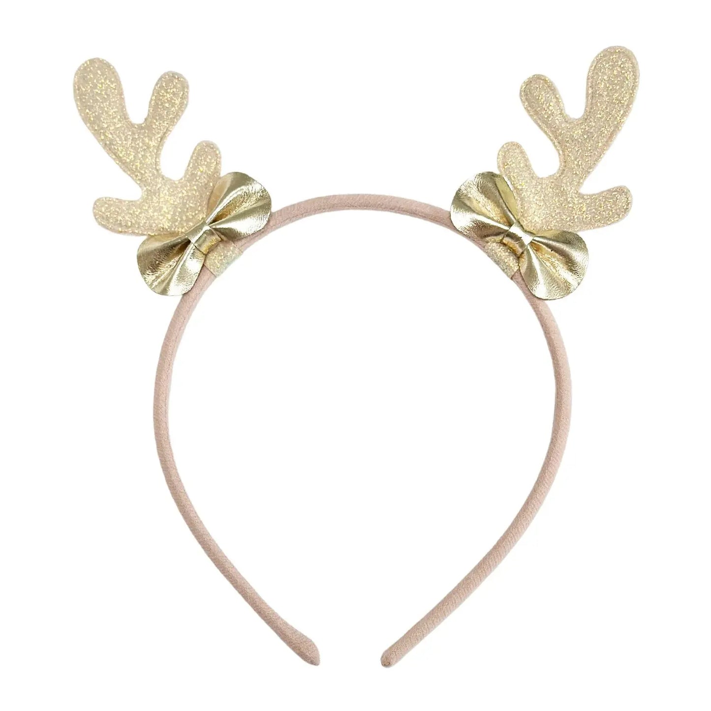 Frosted Shimmer Reindeer Headband Rockahula