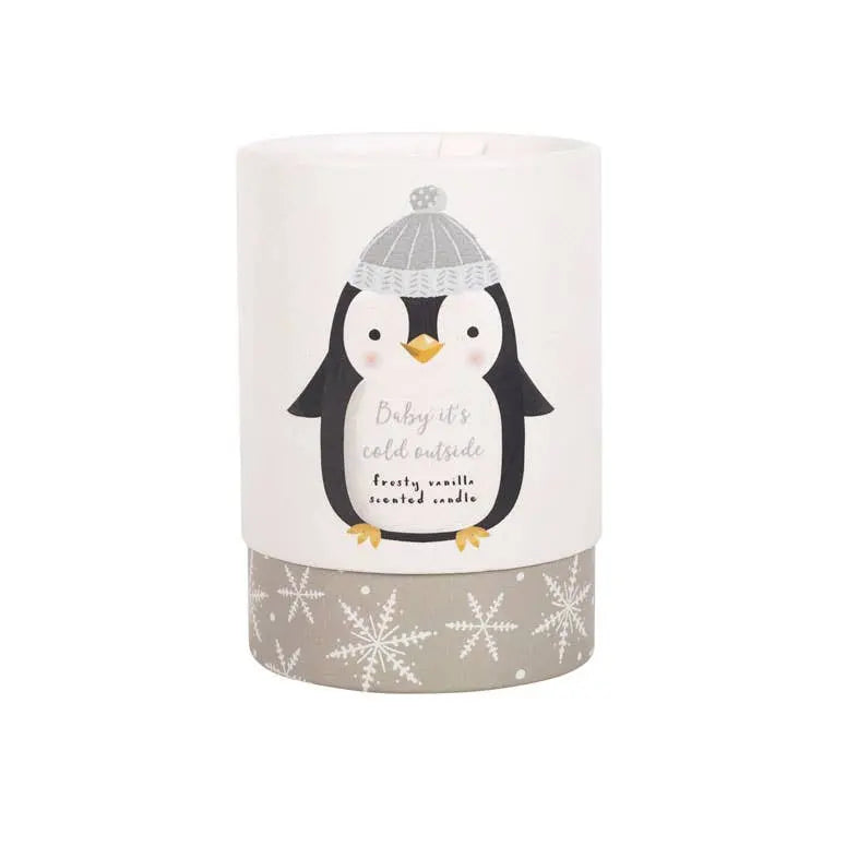 Frosty Vanilla Winter Penguin Candle Something Different Wholesale