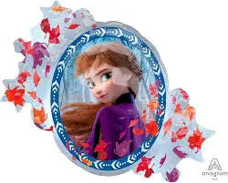 Frozen 2-Anna Foil Balloon, Multicolor Anagram