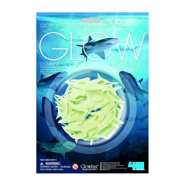 GLOWING 3D SHARKS Dam