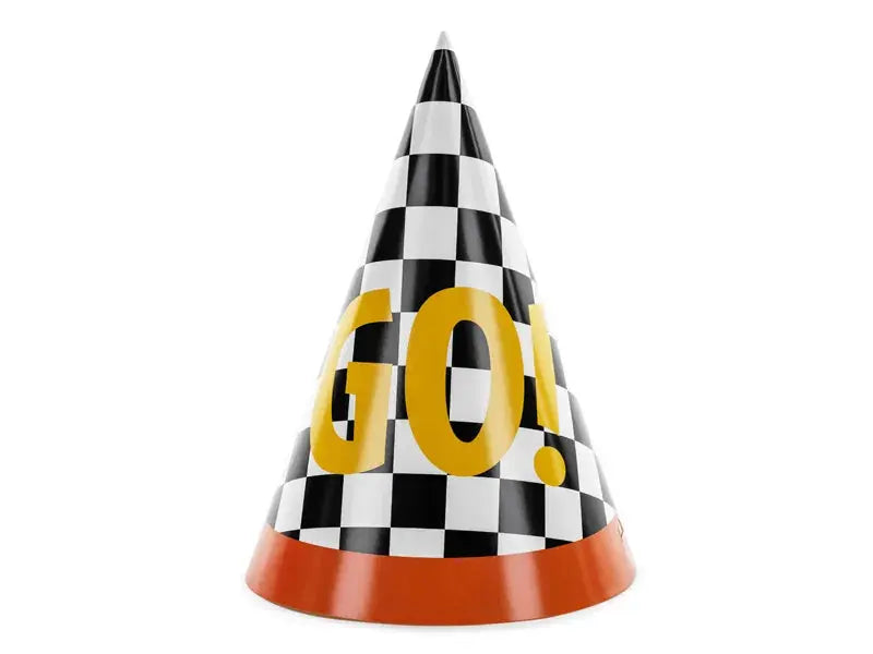 GO! hats, 16 cm, mix Partydeco