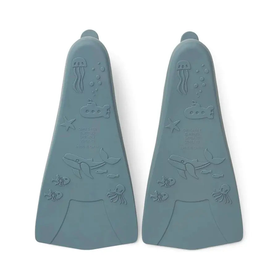 GUSTAV SWIM FINS - Blue LieWood
