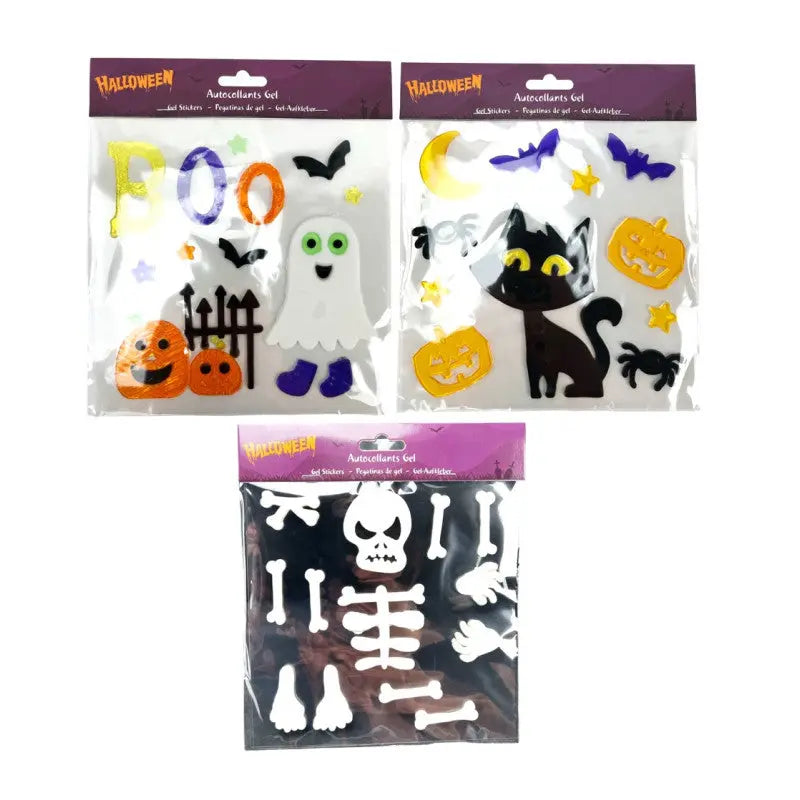 Gel Stickers Halloween Cotillons D Alsace