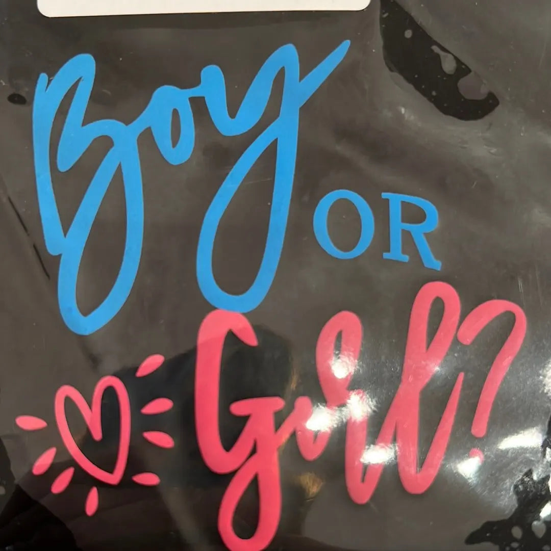 Gender Balloon Boy ? Girl Unique
