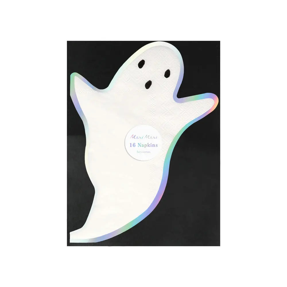 Ghost shaped napkins Meri Meri