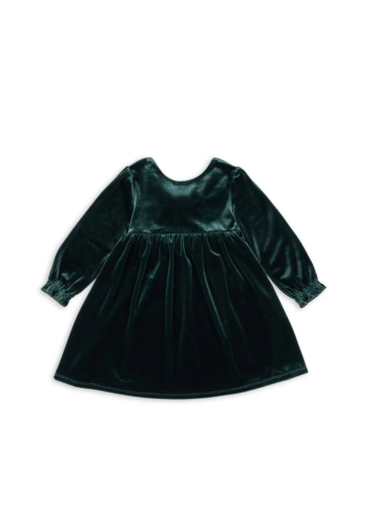 Gia Bow Dress - Pine Grove Konges Slojd
