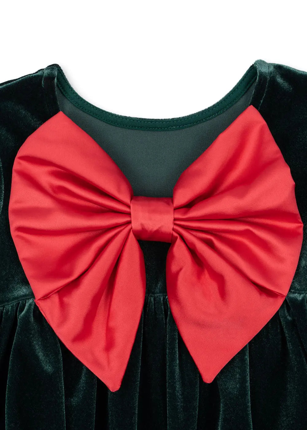 Gia Bow Dress - Pine Grove Konges Slojd